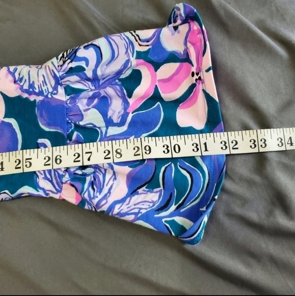 Lilly Pulitzer Vanya leggings girls Flare sz XL - Picture 6 of 8